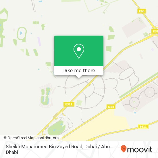 Sheikh Mohammed Bin Zayed Road map
