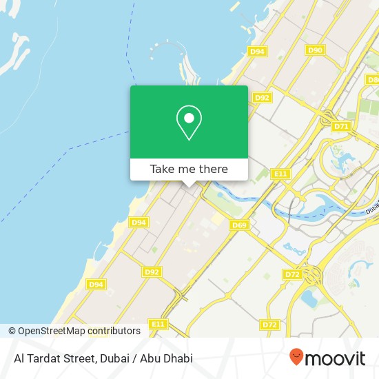 Al Tardat Street map