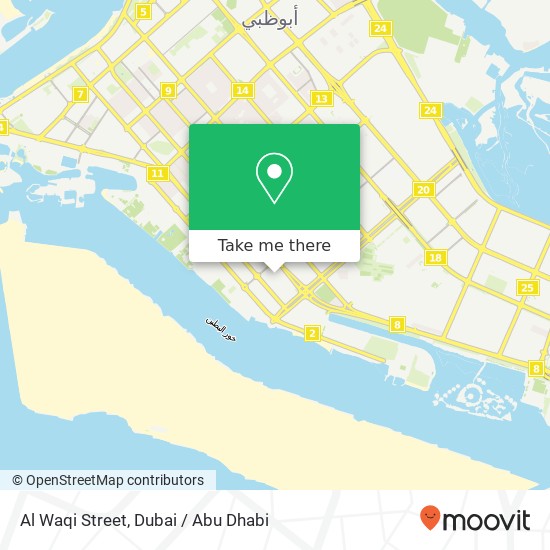 Al Waqi Street map