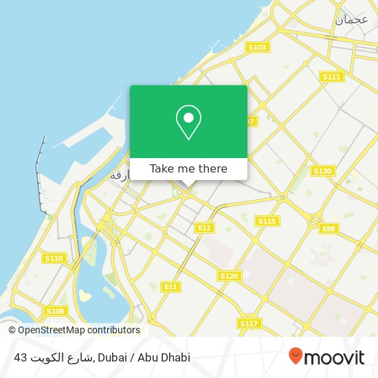 43 شارع الكويت map