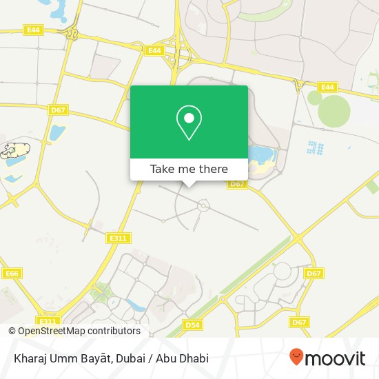 Kharaj Umm Bayāt map