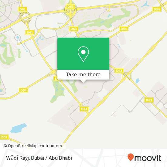 Wādī Rayj map