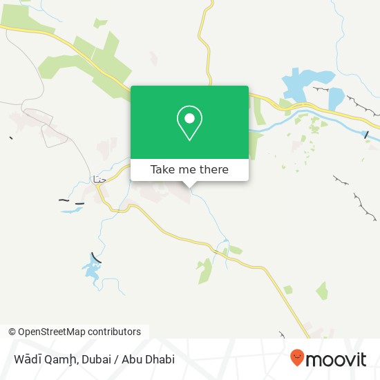 Wādī Qamḩ map