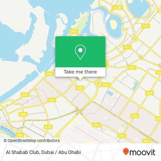 Al Shabab Club map