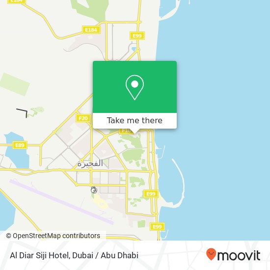 Al Diar Siji Hotel map