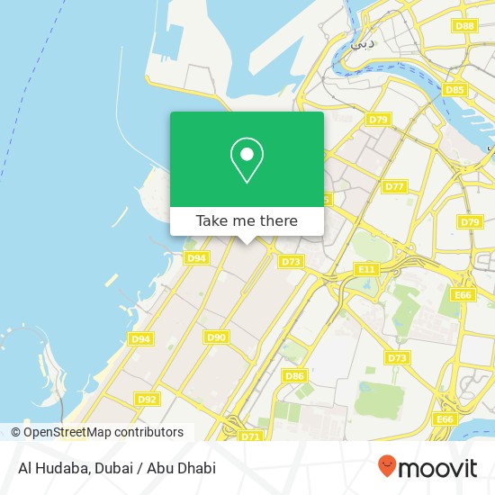 Al Hudaba map