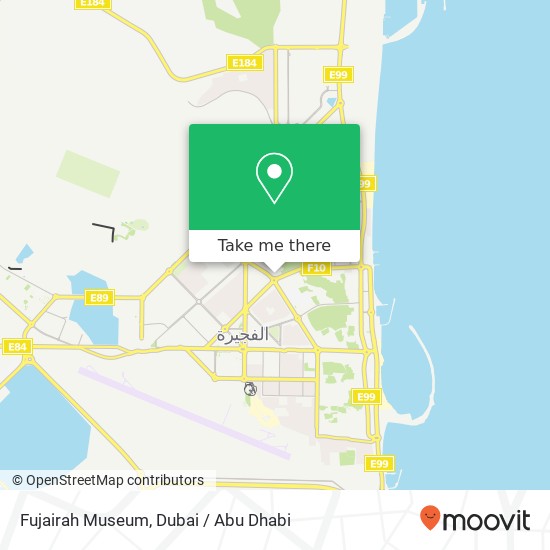 Fujairah Museum map