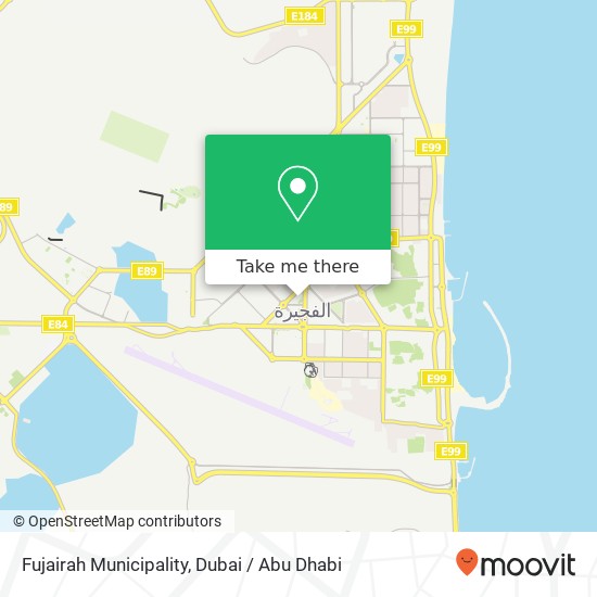 Fujairah Municipality map