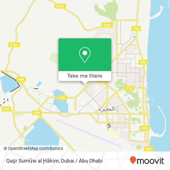 Qaşr Sumūw al Ḩākim map