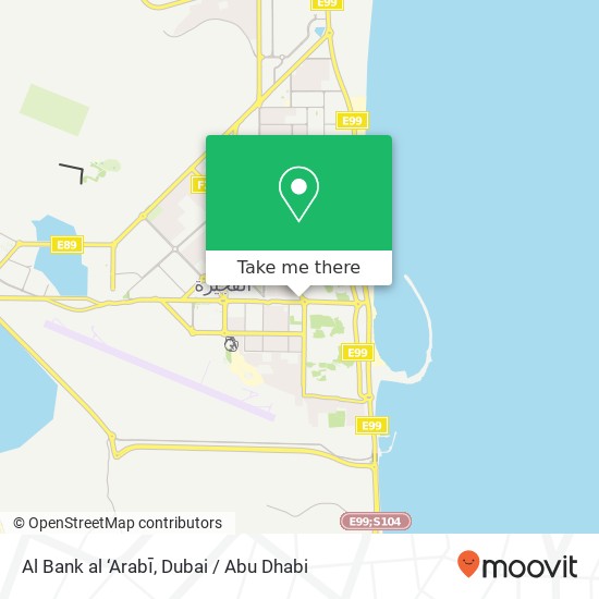 Al Bank al ‘Arabī map