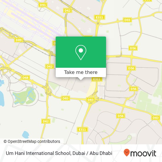 Um Hani International School map