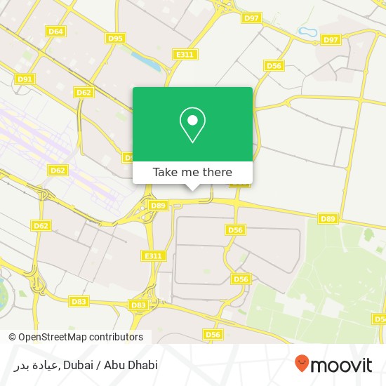 عيادة بدر map