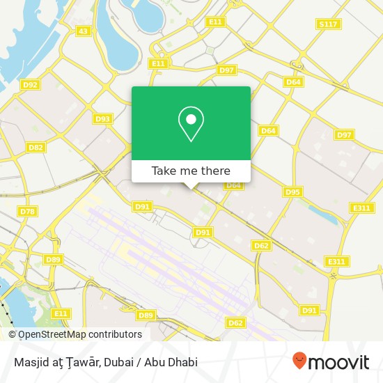Masjid aţ Ţawār map