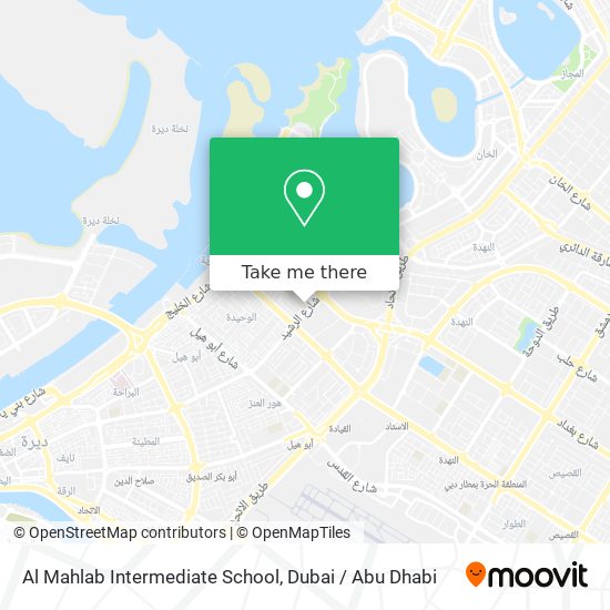 Al Mahlab Intermediate School map
