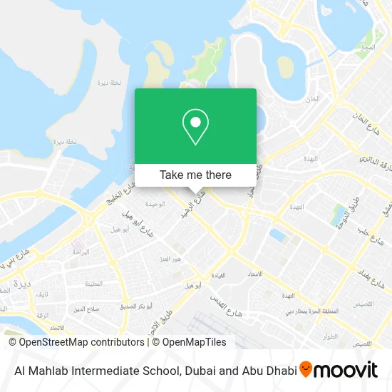 Al Mahlab Intermediate School map