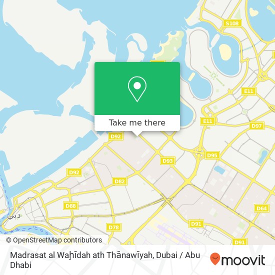 Madrasat al Waḩīdah ath Thānawīyah map