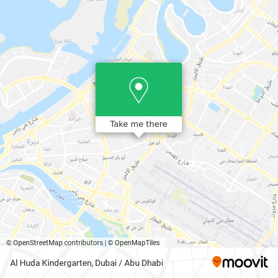 Al Huda Kindergarten map