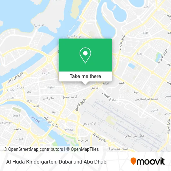 Al Huda Kindergarten map