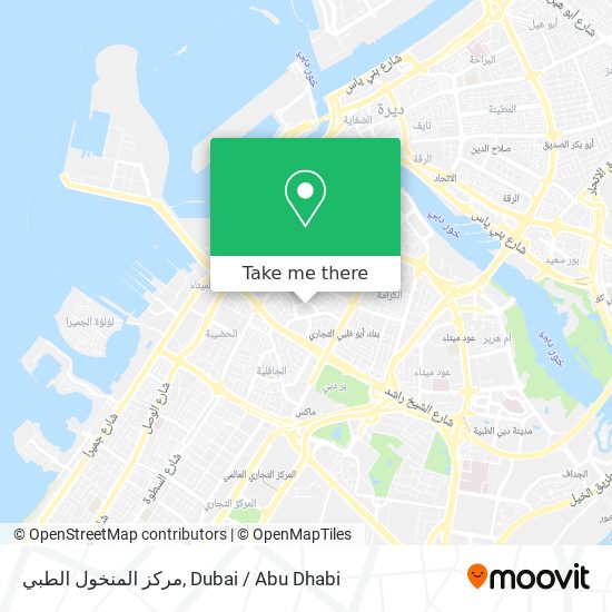 مركز المنخول الطبي map