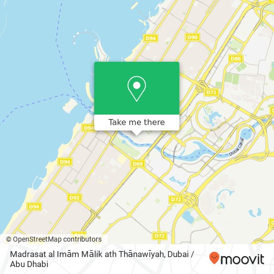 Madrasat al Imām Mālik ath Thānawīyah map