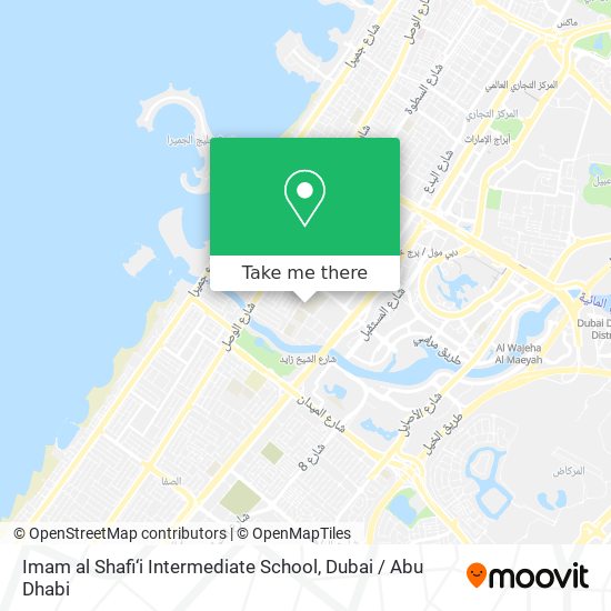 Imam al Shafi‘i Intermediate School map