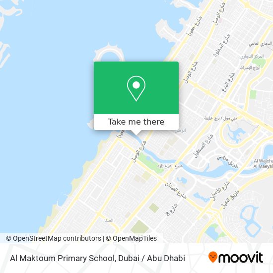 Al Maktoum Primary School map