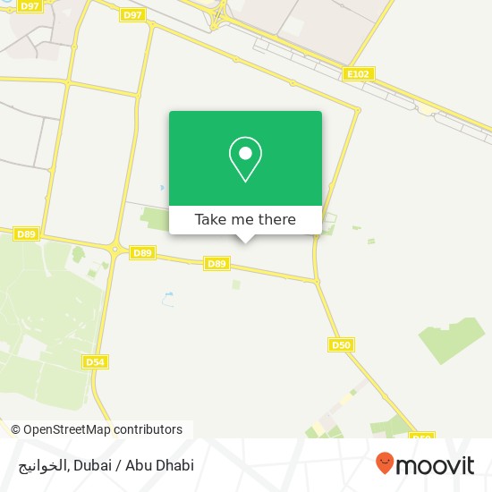 الخوانيج map