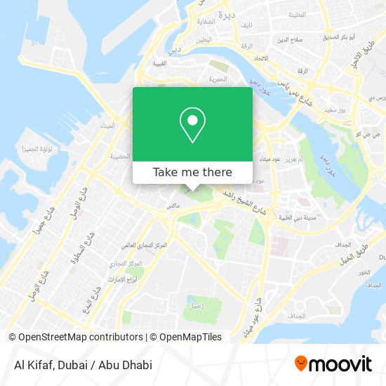 Al Kifaf map