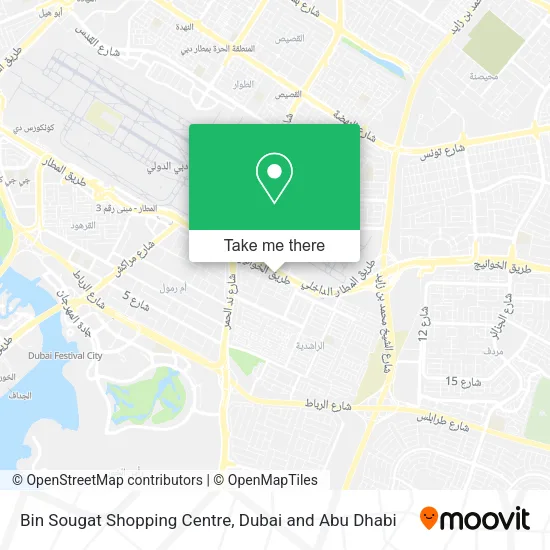Bin Sougat Shopping Centre map