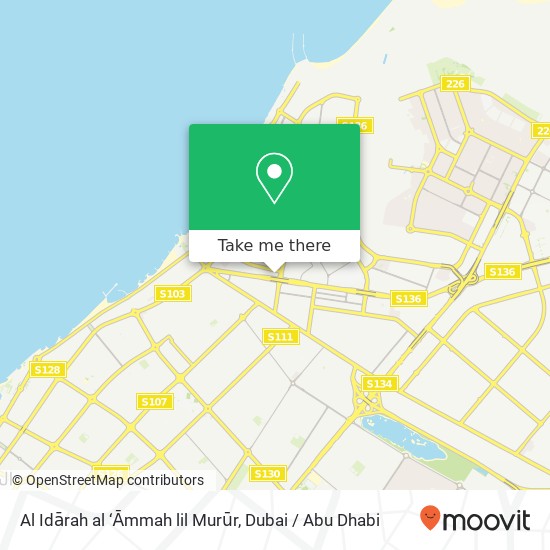 Al Idārah al ‘Āmmah lil Murūr map
