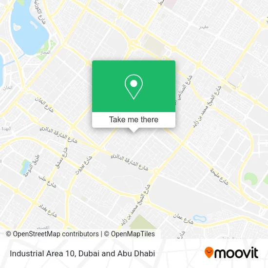 Industrial Area 10 map