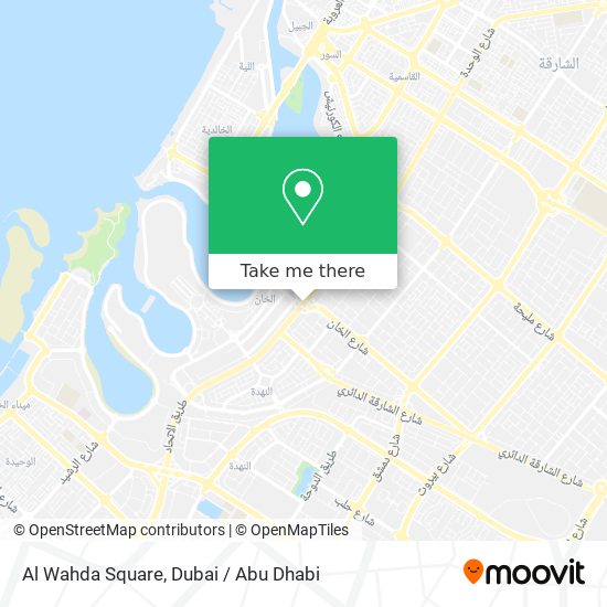 Al Wahda Square map