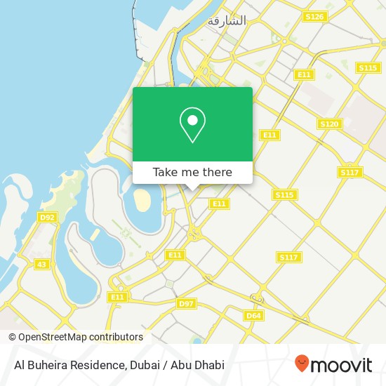 Al Buheira Residence map