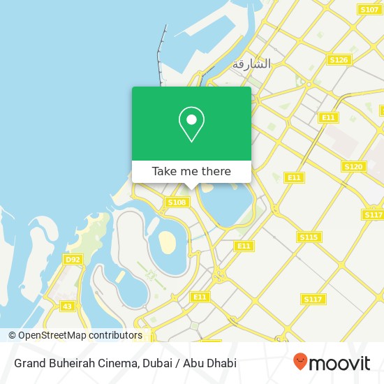 Grand Buheirah Cinema map