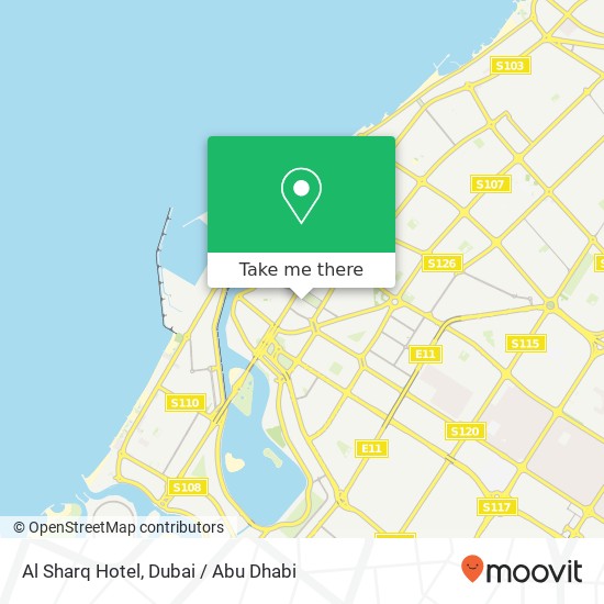 Al Sharq Hotel map