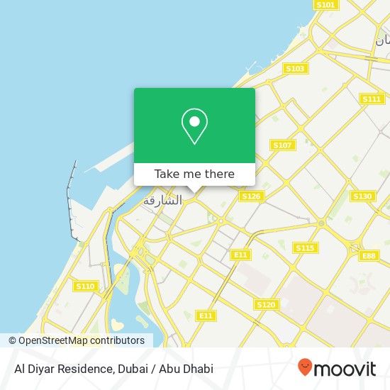 Al Diyar Residence map