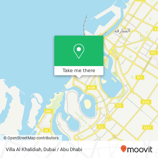 Villa Al Khalidiah map