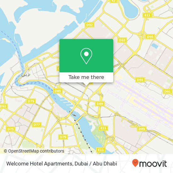 Welcome Hotel Apartments map