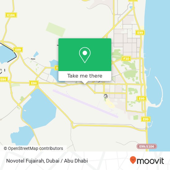 Novotel Fujairah map