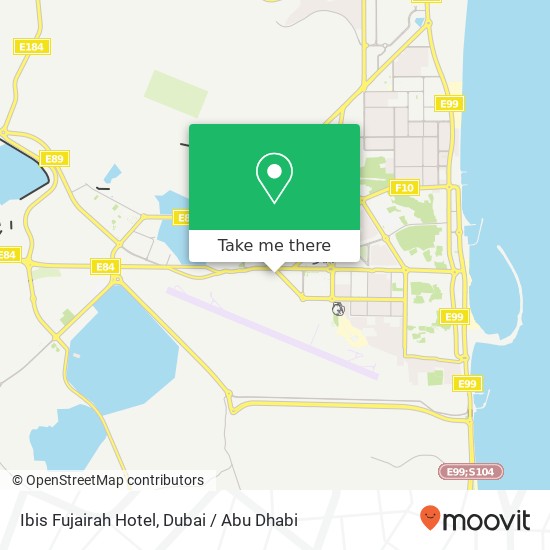 Ibis Fujairah Hotel map