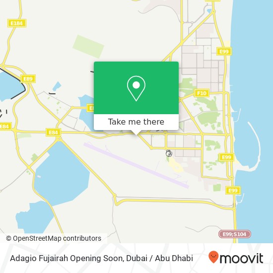 Adagio Fujairah Opening Soon map