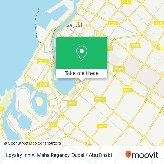 Loyalty Inn Al Maha Regency map