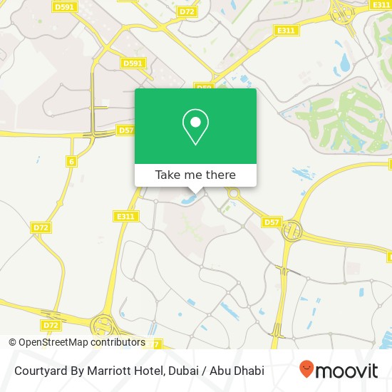 Courtyard By Marriott Hotel map