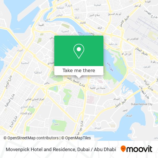 Movenpick Hotel and Residence map