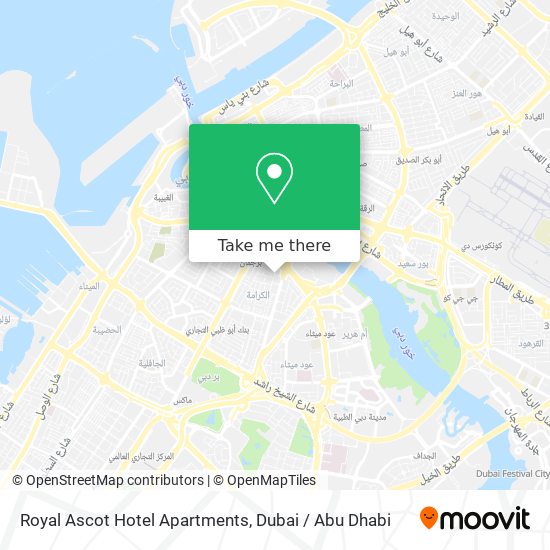 Royal Ascot Hotel Apartments map