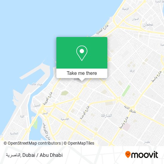 الناصرية map