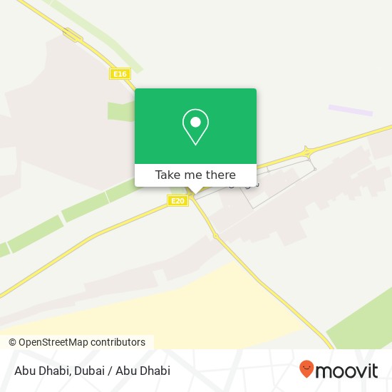 Abu Dhabi map