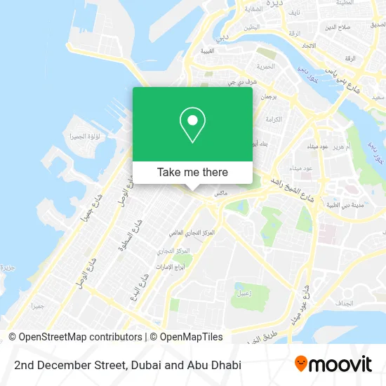 2nd December Street map