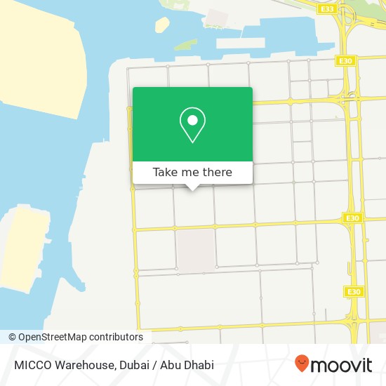 MICCO Warehouse map