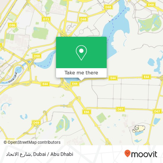 شارع الاتحاد map